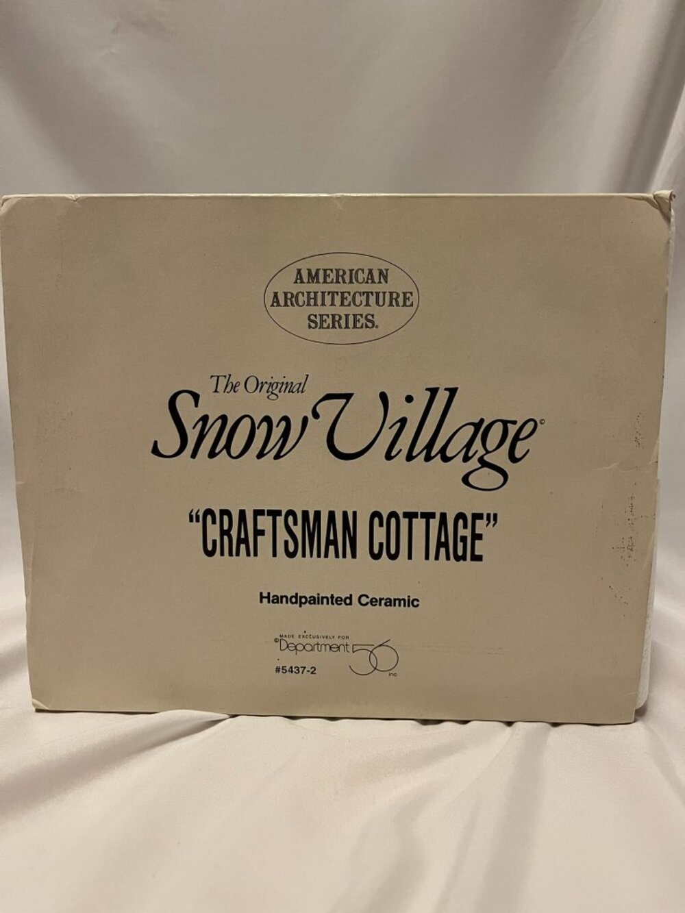 Department 56 Snow Village – 1992 Craftsman Cottage – Lighted - Original Box - Picture 15 of 16
